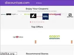 Sites similar to discountsae.com