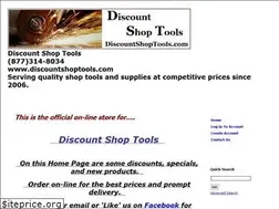Sites similar to discountshoptools.com