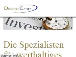 Sites similar to discover-capital.de