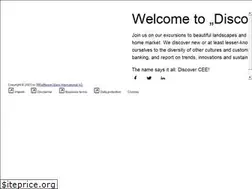 Sites similar to discover-cee.com
