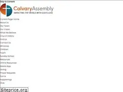Sites similar to discovercalvary.net