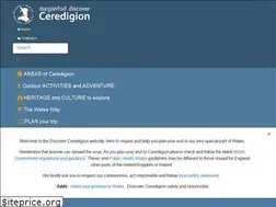Sites similar to discoverceredigion.co.uk
