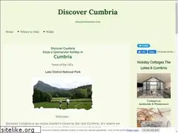 Sites similar to discovercumbria.co.uk
