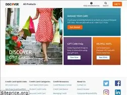 Sites similar to discovergiftcard.com