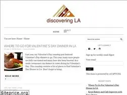 Sites similar to discovering-la.com