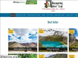Sites similar to discoveringincatrail.com