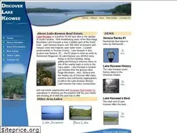 Sites similar to discoverkeowee.com