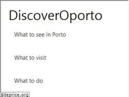 Sites similar to discoveroporto.com