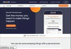 Sites similar to discoverpersonalloans.com