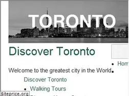 Sites similar to discovertoronto.ca