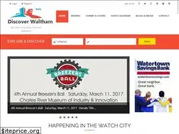 Sites similar to discoverwaltham.us