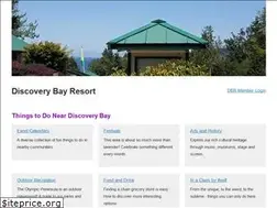 Sites similar to discoverybayresort.org