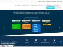 Sites similar to discoveryinformatique.com