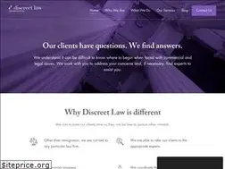 Sites similar to discreetlaw.com