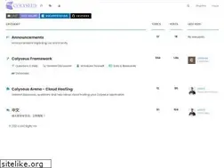 Sites similar to discuss.colyseus.io