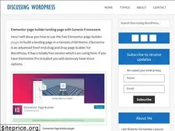 Sites similar to discussingwp.com