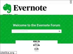 Sites similar to discussion.evernote.com