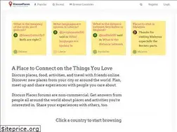 Sites similar to discussplaces.com