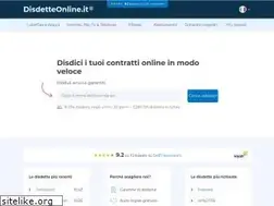 Sites similar to disdetteonline.it