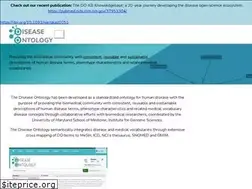 Sites similar to disease-ontology.org