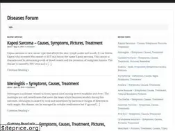 Sites similar to diseasesforum.com