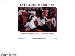 Sites similar to disfidadibarletta.net