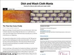 Sites similar to dishandwashclothmania.com