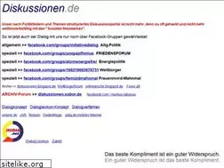 Sites similar to diskussionen.de