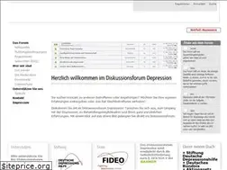 Sites similar to diskussionsforum-depression.de