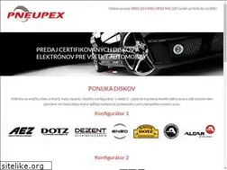 Sites similar to disky-pneupex.sk