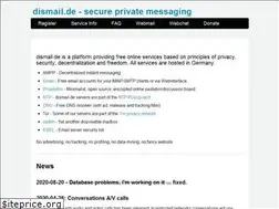 Sites similar to dismail.de