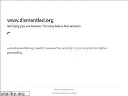 Sites similar to dismantled.org