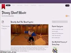 Sites similar to disney-sheet-music.com