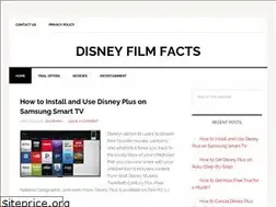 Sites similar to disneyfilmfacts.com