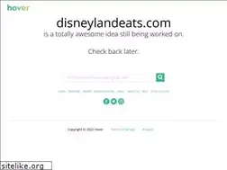 Sites similar to disneylandeats.com