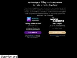 Sites similar to disneymovieanywhere.com