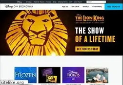 Sites similar to disneyonbroadway.com