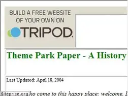 Sites similar to disneypaper.tripod.com