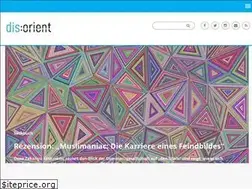 Sites similar to disorient.de