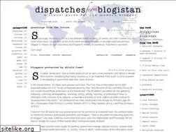Sites similar to dispatchesfromblogistan.com