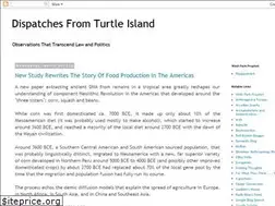 Sites similar to dispatchesfromturtleisland.blogspot.com