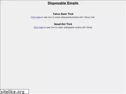 Sites similar to disposable-emails.com