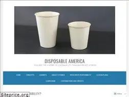 Sites similar to disposableamerica.org