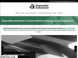 Sites similar to disposableinstrument.com