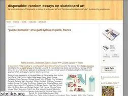 Sites similar to disposabletheblog.typepad.com