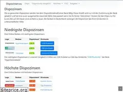 Sites similar to dispozinsen.eu