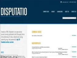 Sites similar to disputatio.com