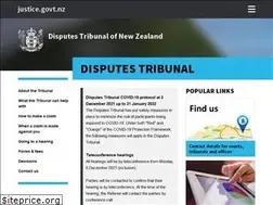 Sites similar to disputestribunal.govt.nz