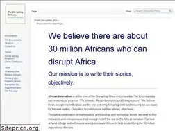 Sites similar to disruptingafrica.com