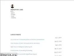 Sites similar to disruptivelabs.in